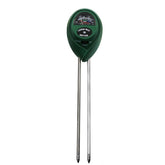 Detector de suelo 3 en 1, medidor de intensidad de luz y valor de pH, cabezal redondo, 3 en 1